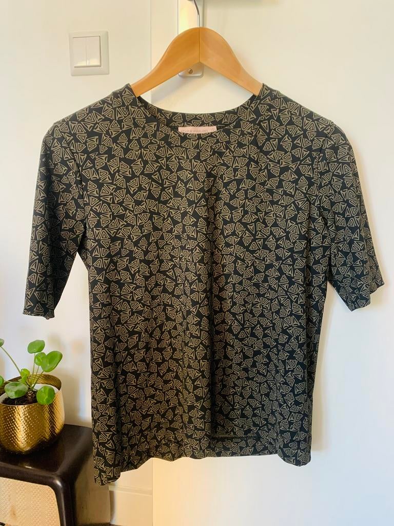 Nieuwe travelstof top, Studio Anneloes, maat S, Ophalen, Nieuw, Maat 36 (S), Korte mouw