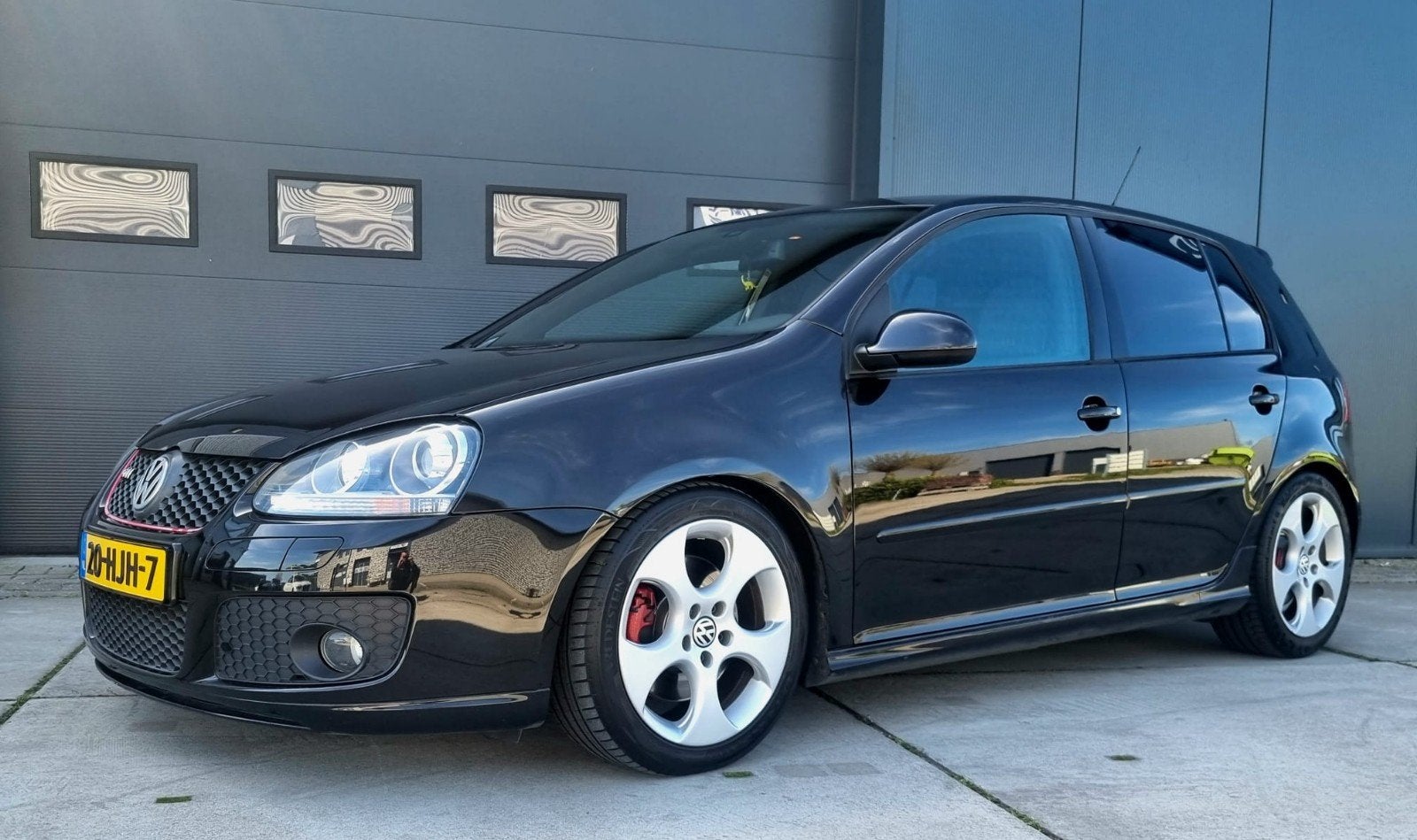 Volkswagen Golf 5 2.0 TFSI GTI 240 Limitef Edition 240, Auto's, 1998 cc, Stof, 164 pk, Zwart