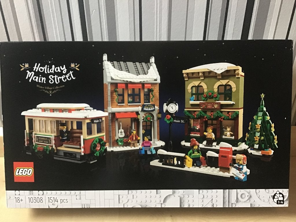 Lego 10308 Winterdorp Main Street, NIEUW., Nieuw, Ophalen of Verzenden, Compleet, Lego