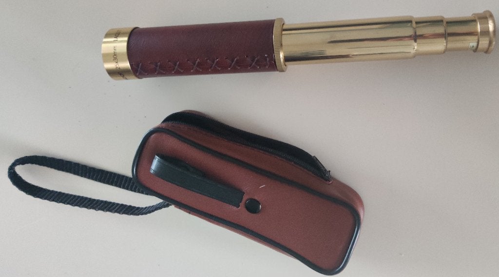 Vintage Tasco Pocket Telescoop 25X30 made in Japan 1AGST, Ophalen, Gebruikt, 80 tot 200 mm, Lenzentelescoop (refractor)