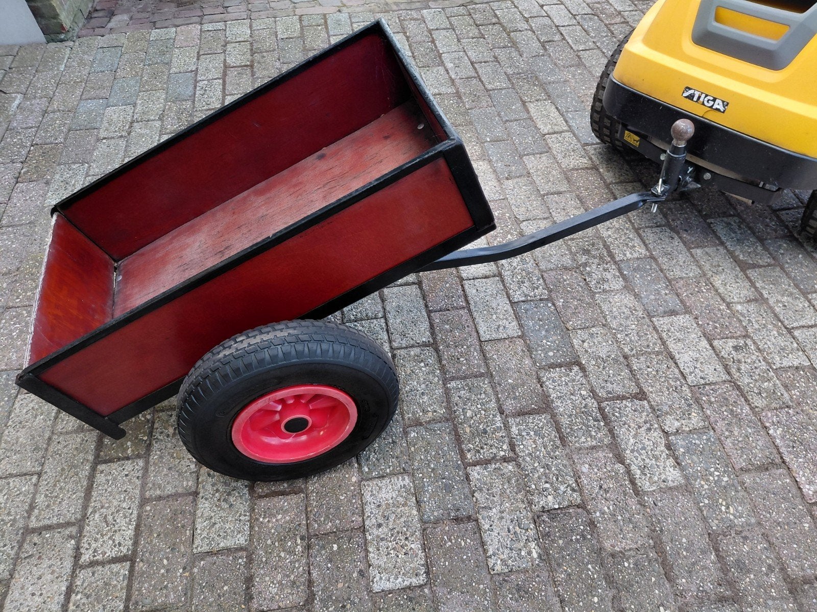 Mooie kar, Ophalen