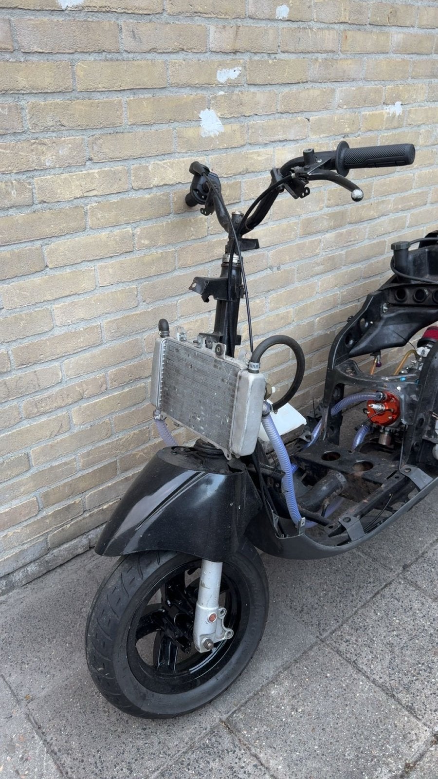 Zip 70cc mhr sprinter lc (geen uitlaat), Ophalen, Zo goed als nieuw, Tweetakt, Piaggio