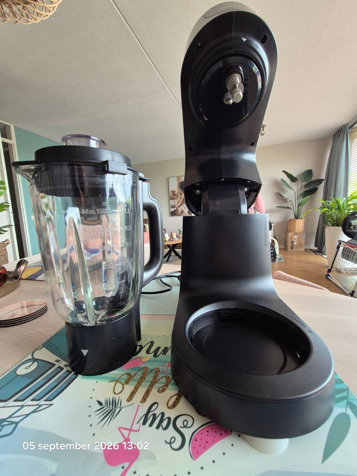 Silvercrest Keukenmachine met Blender - Zo goed als nieuw, 3 tot 4 liter, Ophalen, Zo goed als nieuw, 3 snelheden of meer