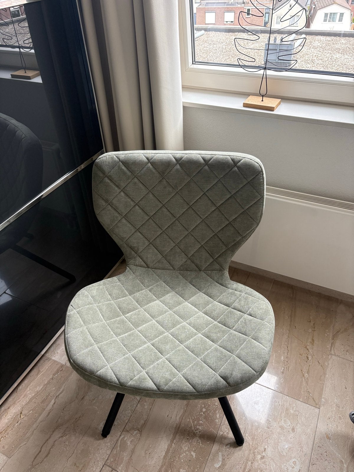 2 Kwantum Fauteuil Stoelen - Zo goed als nieuw, Huis en Inrichting, Stoelen, Ophalen, Twee, Overige kleuren, Zo goed als nieuw