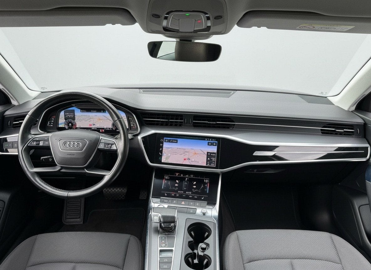 Audi A6 Avant 45 TFSI 245PK PRO-LINE BUSINESS VIRTUAL/PDC/NA, 12 maanden, Gebruikt, 4 cilinders, Zwart