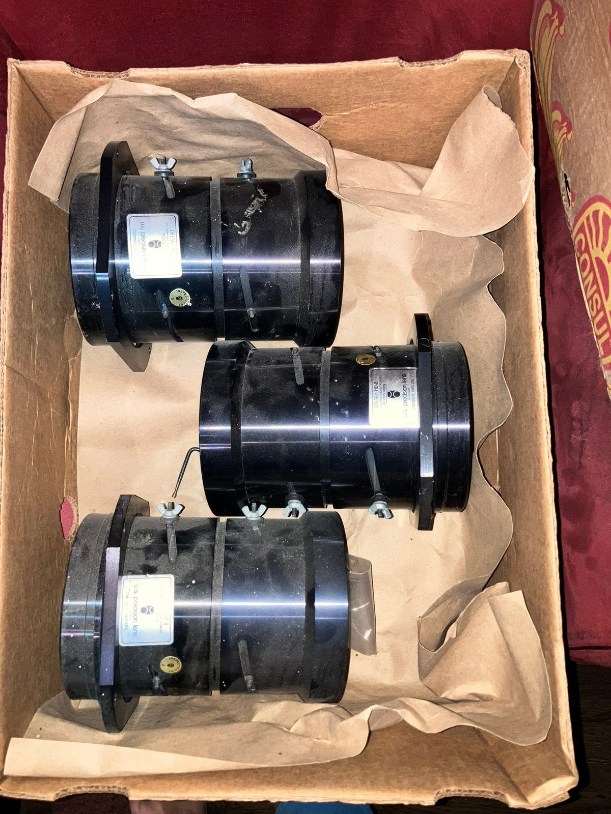3x HD8 lenzen, Ophalen, CRT, Zo goed als nieuw, Overige resoluties