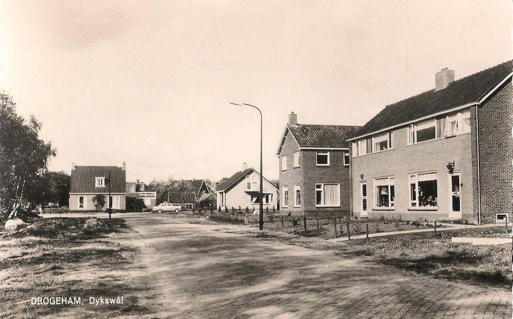 Drogeham, Verzamelen, Ansichtkaarten | Nederland, Verzenden, 1960 tot 1980, Ongelopen, Friesland