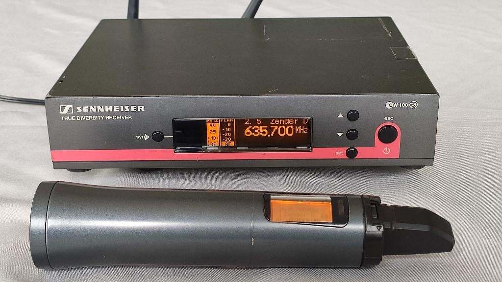Sennheiser EW100 G3, Muziek en Instrumenten, Microfoons, Ophalen of Verzenden, Gebruikt, Overige typen, Draadloos