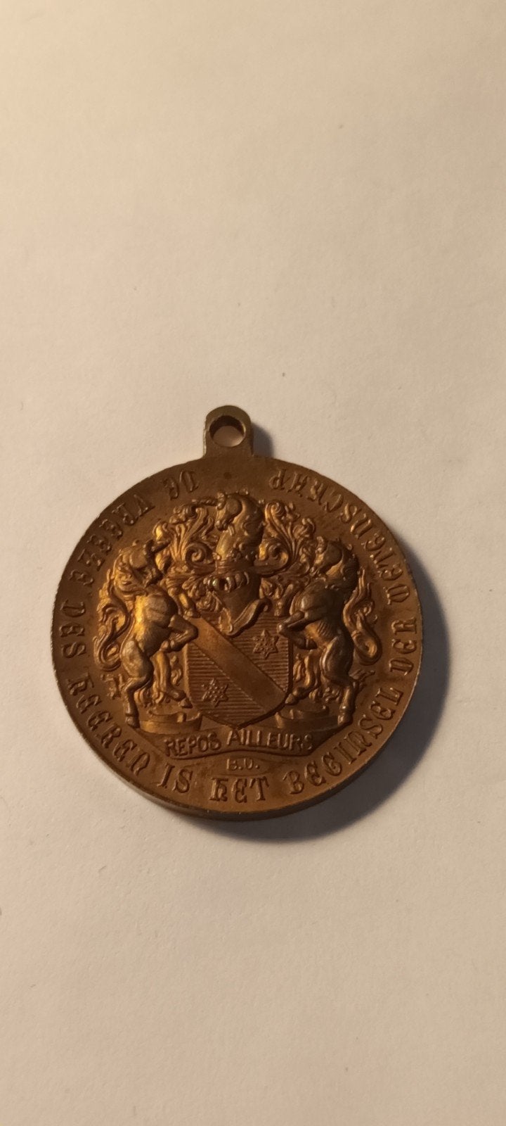 Herinneringsmedaille 50 jaar Burgerschool Utrecht MULO, Ophalen of Verzenden, Brons, Nederland