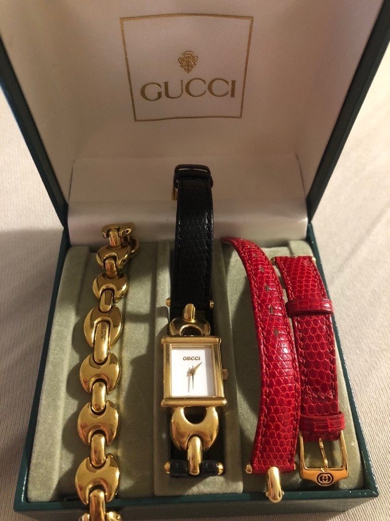 Gucci vintage dames horloge, Overige merken, Overige materialen, Polshorloge, Overige materialen