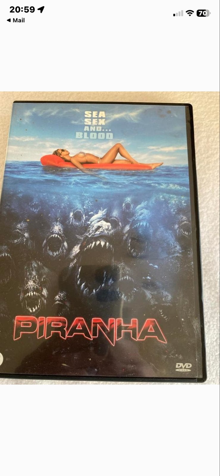 Piranha (2010) DVD - Horrorfilm met bloederige actie, Vanaf 16 jaar, Ophalen of Verzenden, Gebruikt, Gore