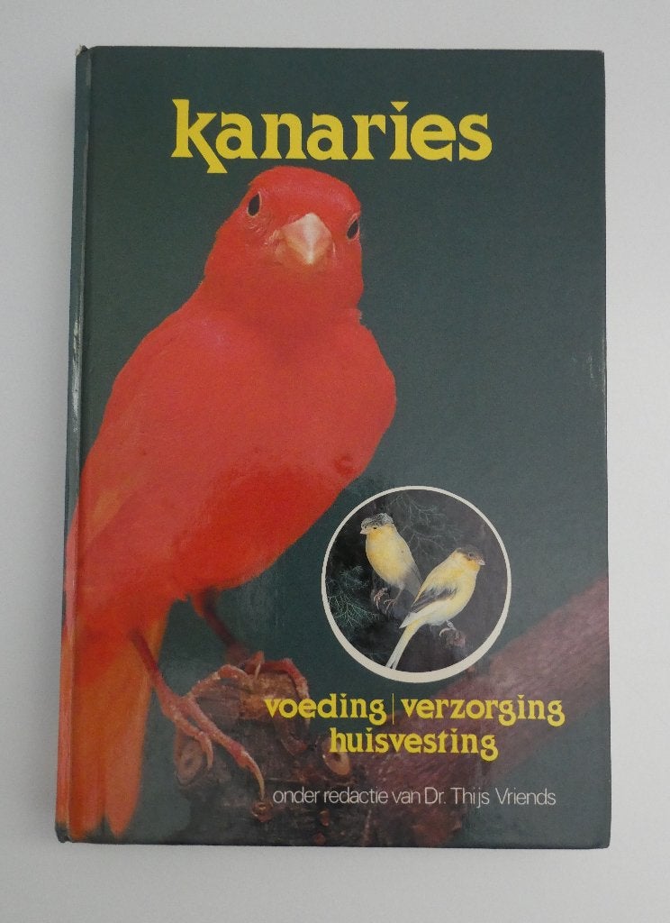 Kanaries- Dr. Thijs Vriends, Boeken, Ophalen, Zo goed als nieuw, Dr. Thijs Vriends, Vogels