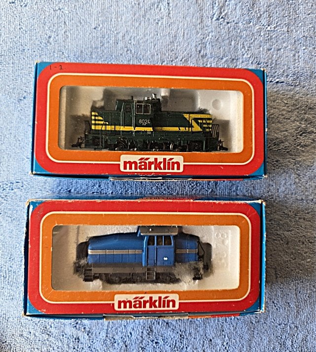 marklin ho 3149-Belgie  Märklin 3078 — Henschel DHG 500 ovp, Wisselstroom, Rails, Ophalen of Verzenden, Zo goed als nieuw