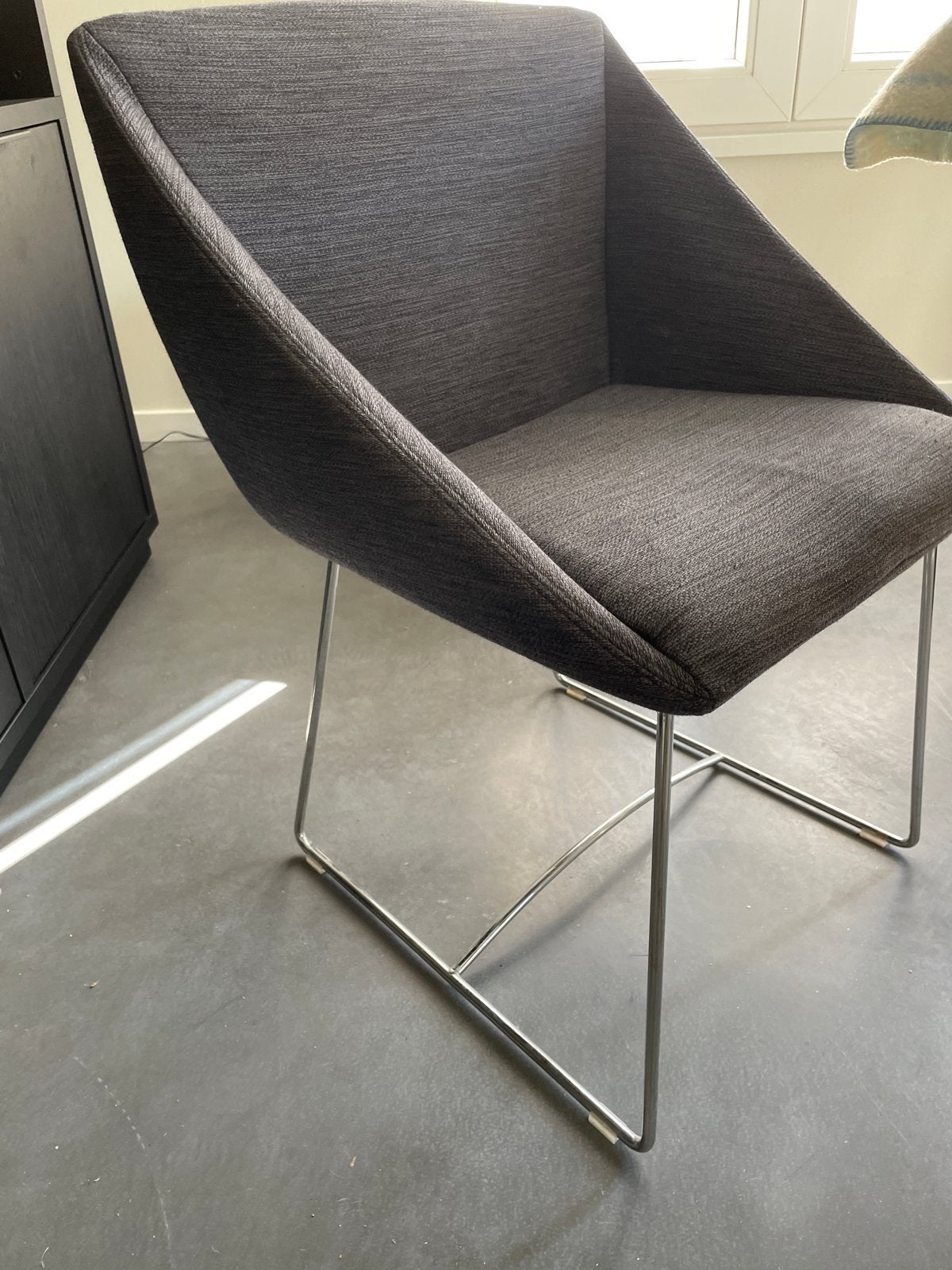 6 zo goed als nieuwe stoelen, nauwelijks gebruikt, Ophalen, Zo goed als nieuw, Vijf, Zes of meer stoelen, Stof