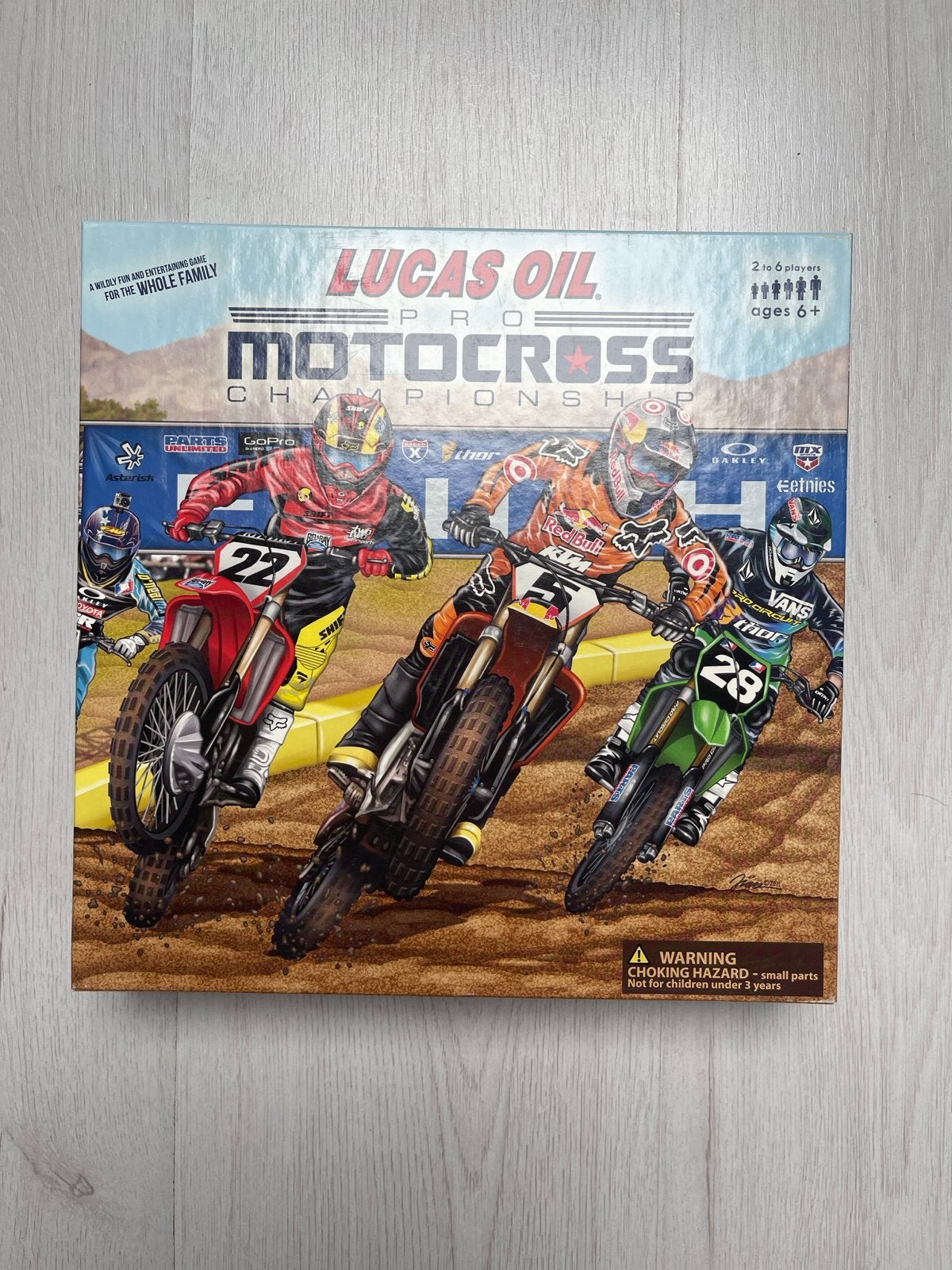 Lucas Oil Pro Motocross Championship Bordspel, Drie of vier spelers, Ophalen of Verzenden, Nieuw