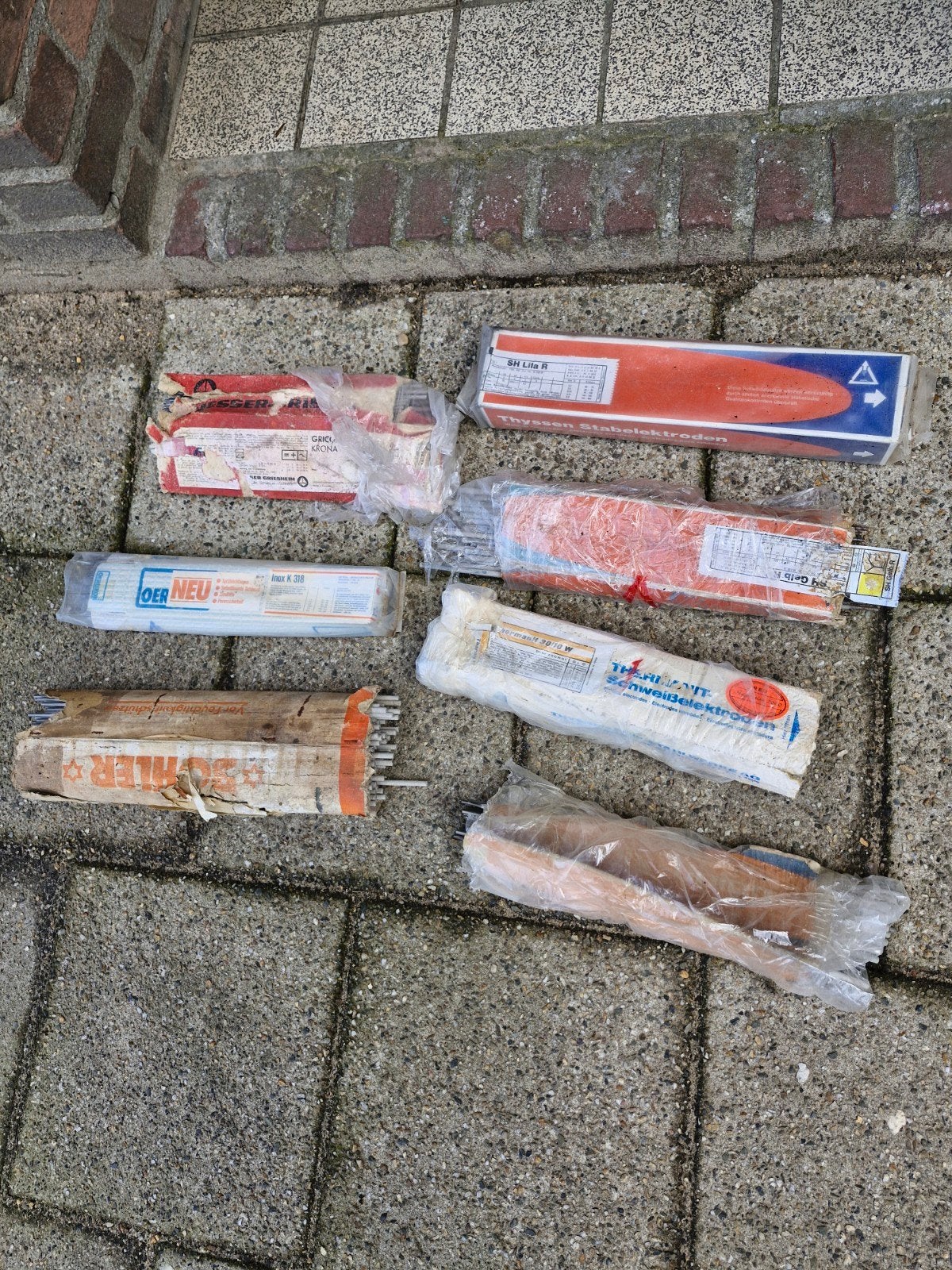 Diverse lasstaven - OERLIKON, GRIESHEIM, SCHILLER, Ophalen of Verzenden, Gebruikt, Elektroden