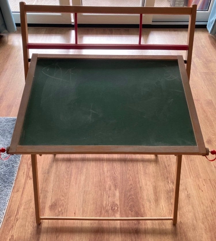 Vintage Jaren '90 Kinder Schoolbord/Tekentafel, Verzamelen, Ophalen, Gebruikt