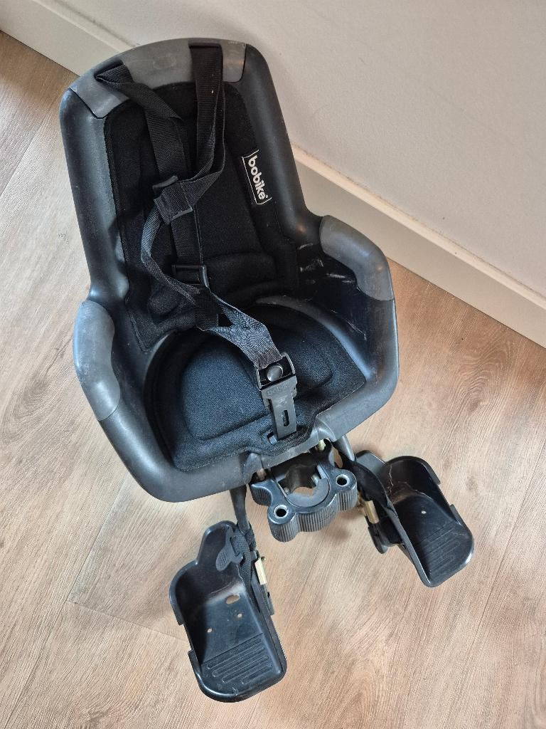 Bobike Mini Fietsstoeltje voor - zwart, Ophalen, Voorzitje, Bobike, 0 t/m 13 kg