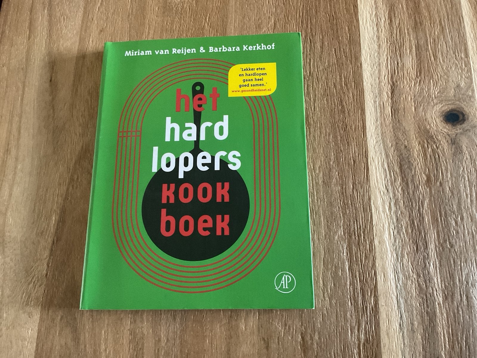 Het Hardlopers Kookboek - Miriam van Reijen & Barbara Kerkho, Hoofdgerechten, Ophalen of Verzenden, Zo goed als nieuw, Gezond koken