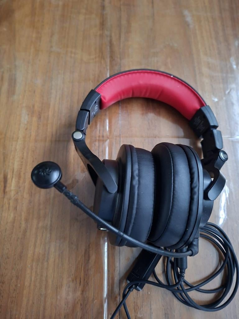 Koptelefoon met microfoon, Audio, Tv en Foto, Koptelefoons, Ophalen of Verzenden, Zo goed als nieuw, Over oor (circumaural), Overige merken