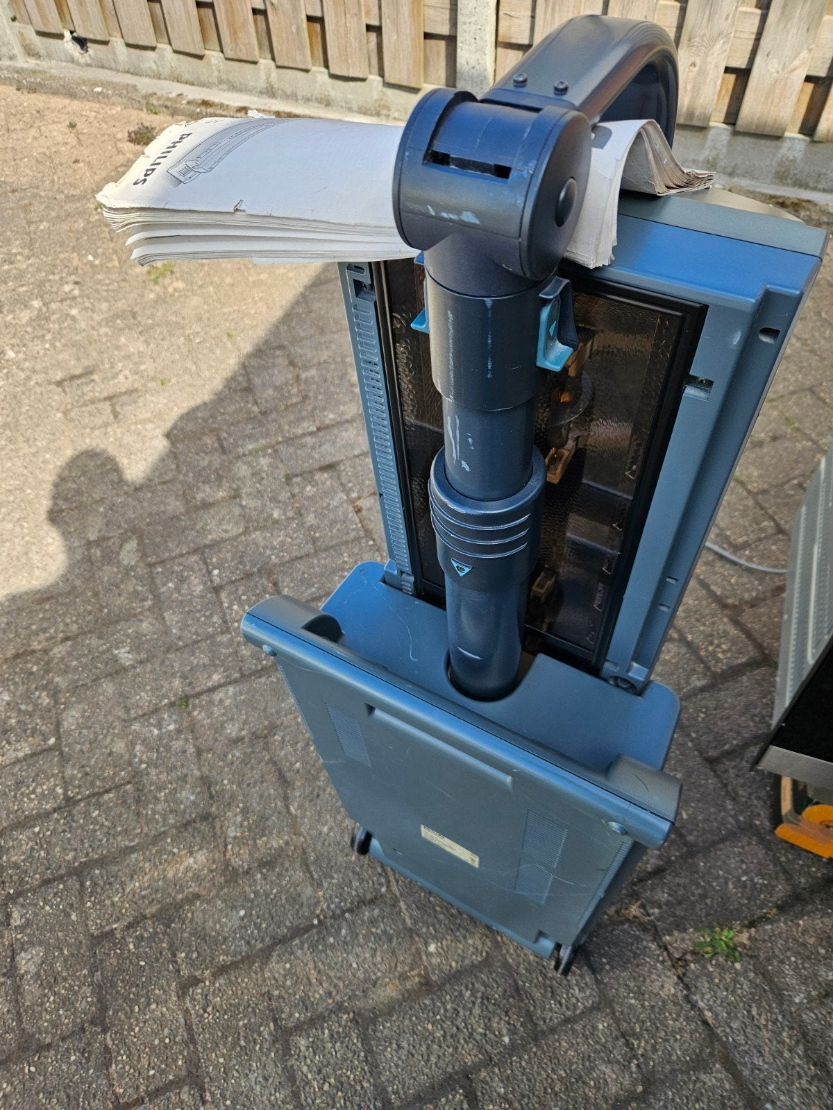 Philips HB 814 Mobiele Zonnebank, Ophalen, Gebruikt, Gezichtsbruiner, Minder dan 10 lampen