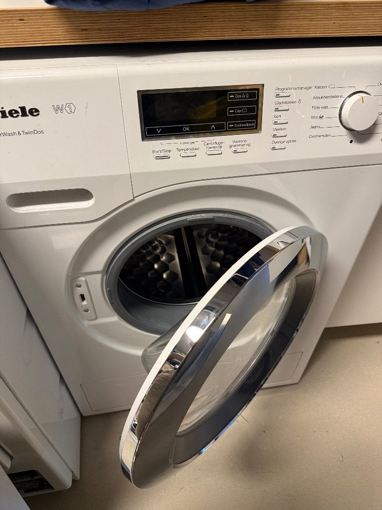 Miele wasmachine wkr 970 wps, Witgoed en Apparatuur, Wasmachines, Ophalen, 1200 tot 1600 toeren, Gebruikt, 8 tot 10 kg