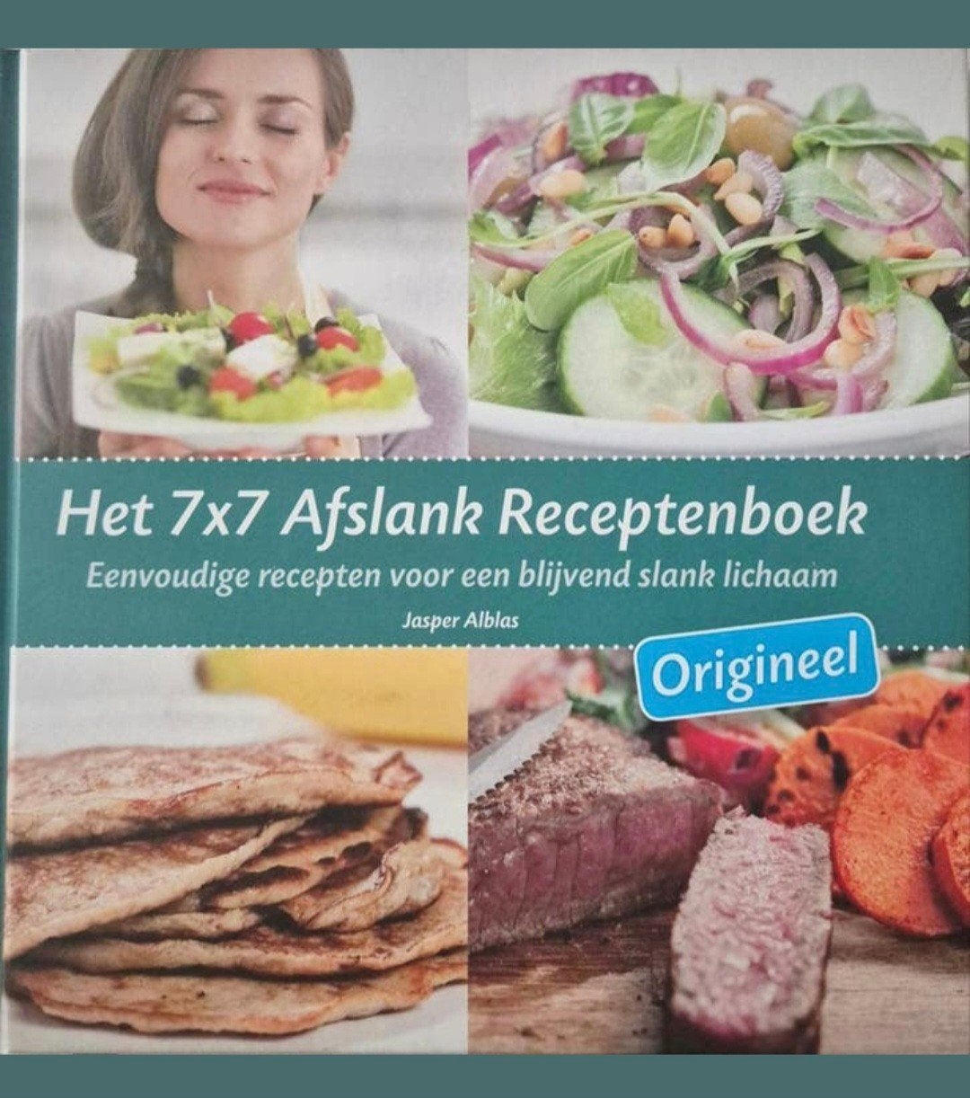 Het 7x7 Afslank Receptenboek - Origineel - Jasper Alblas, Verzenden, Zo goed als nieuw