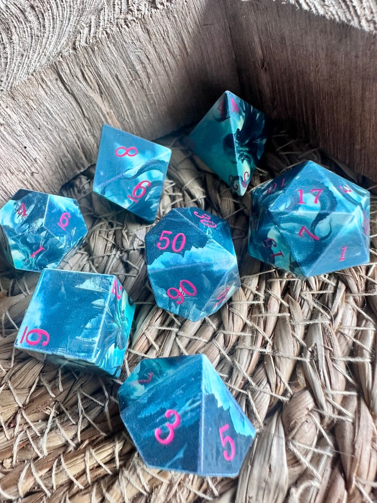 DND dice / Octopus / dobbelstenen / RPG / D&D / Nieuw, Ophalen of Verzenden, Nieuw