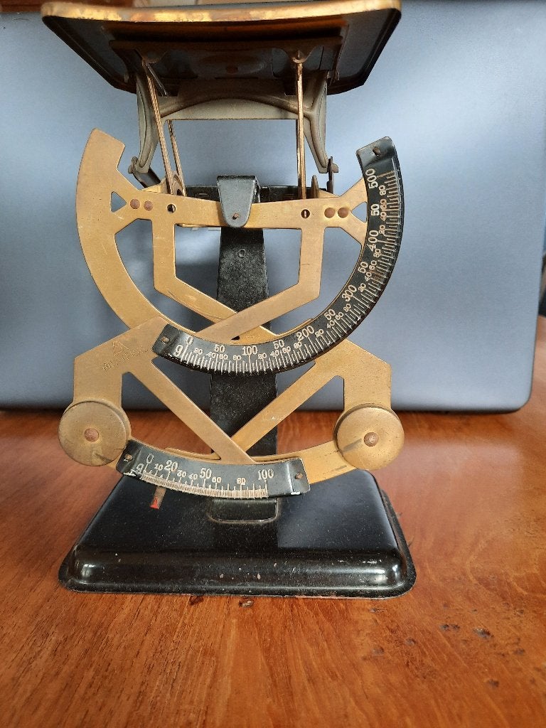 Antieke brievenweger (Jacob Maul), Antiek en Kunst, Antiek | Kantoor en Zakelijk, Ophalen of Verzenden