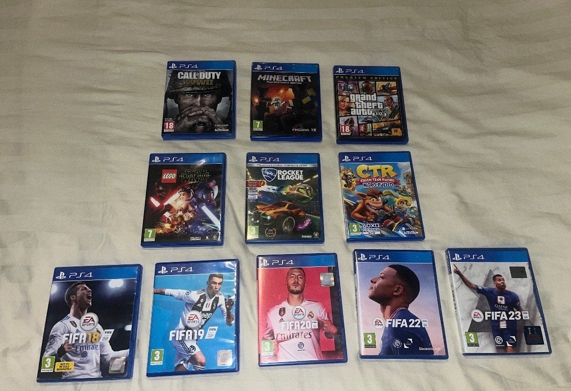 PS4 Games €12,50 per stuk oa FIFA, Call of Duty en meer, Gebruikt, Vanaf 18 jaar, Overige genres, Eén computer