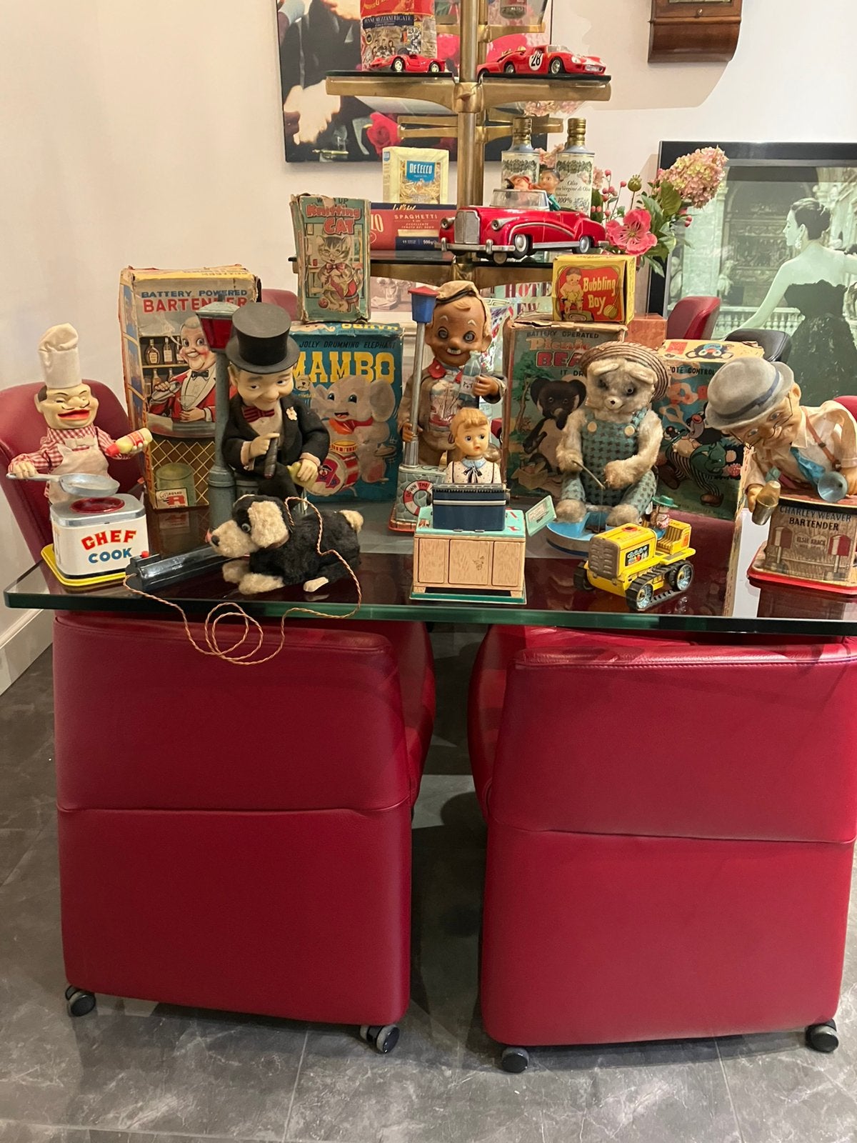 Tin toys “Japan”, Ophalen, Gebruikt