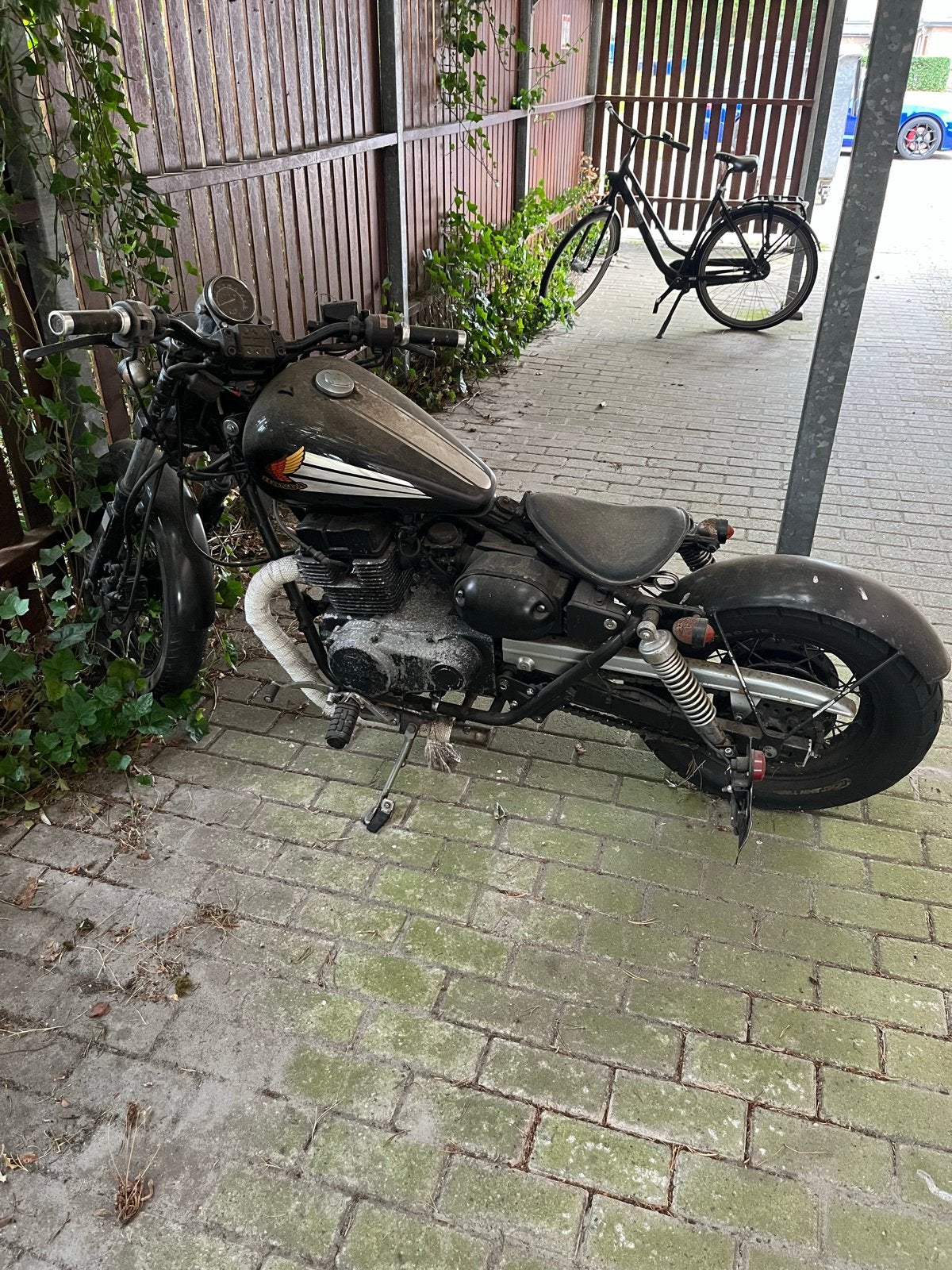 Honda Rebel 450 Bobber - Uniek project, Motoren, 450 cc, 2 cilinders, Chopper, Gebruikt