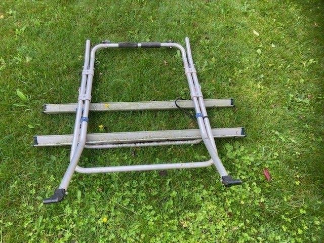 fietsendrager volkswagen T4, Ophalen, 2 fietsen, Gebruikt, Achterklepdrager