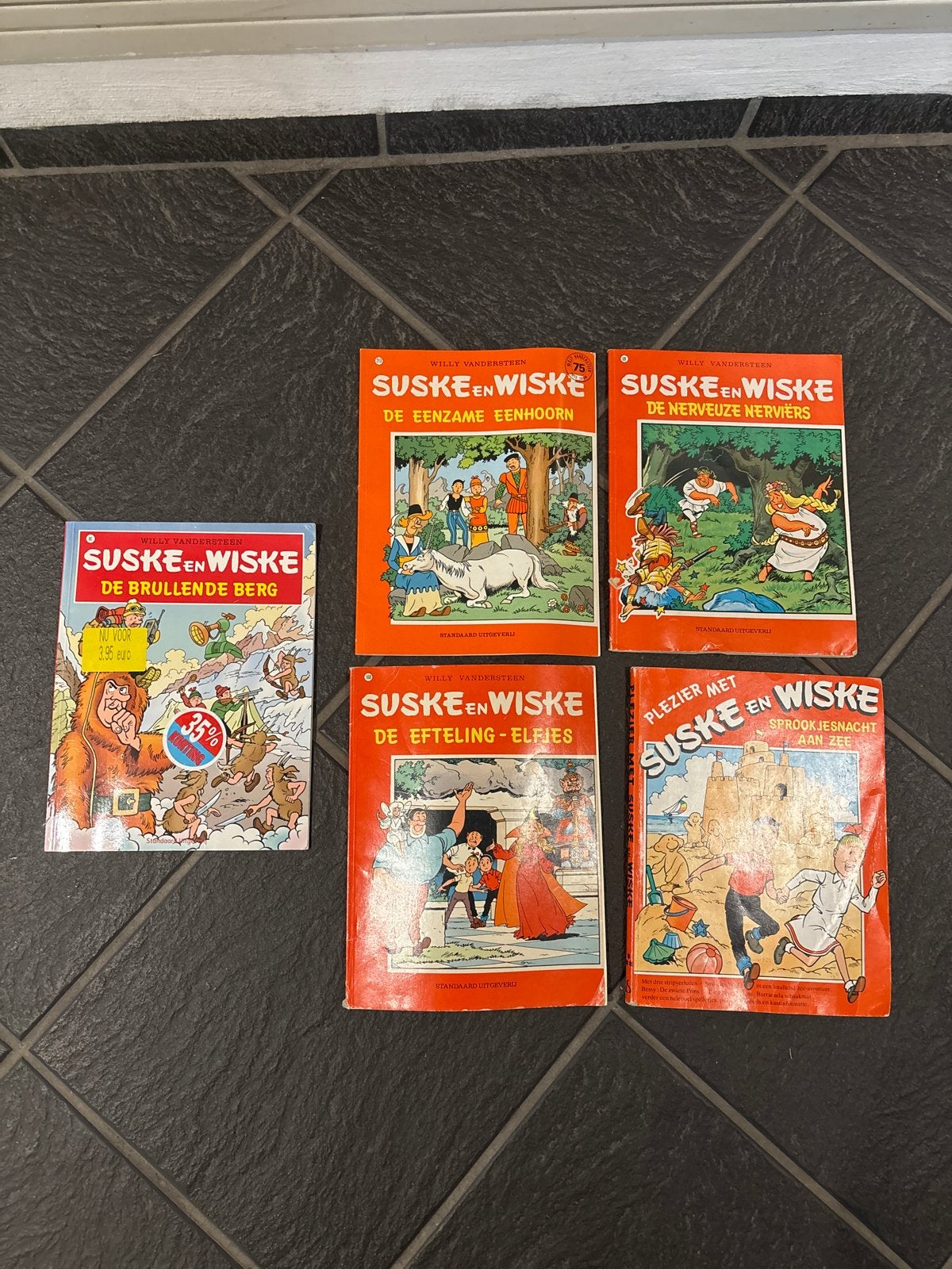 Suske en Wiske stripboeken - 5 stuks, Meerdere stripboeken, Ophalen, Gelezen