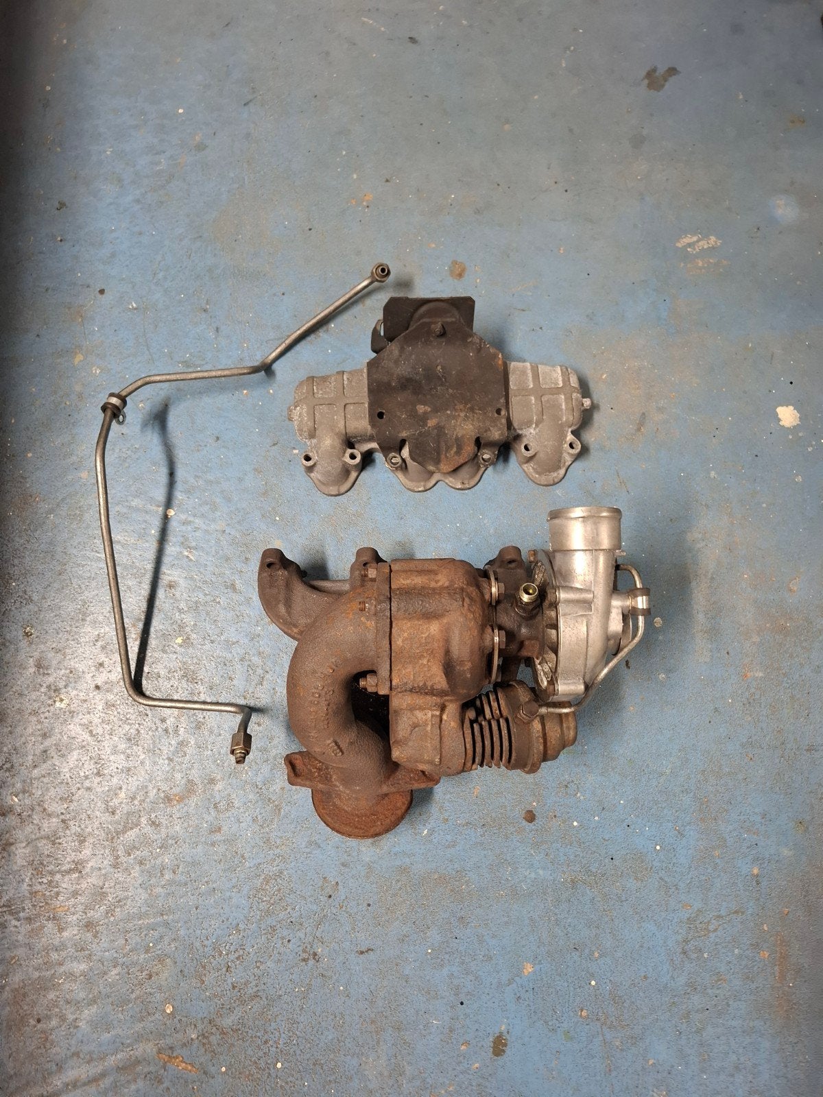 K14 Turbo Golf 2 / jetta mk2 ncl. spruitstukken, Ophalen, Gebruikt, Volkswagen