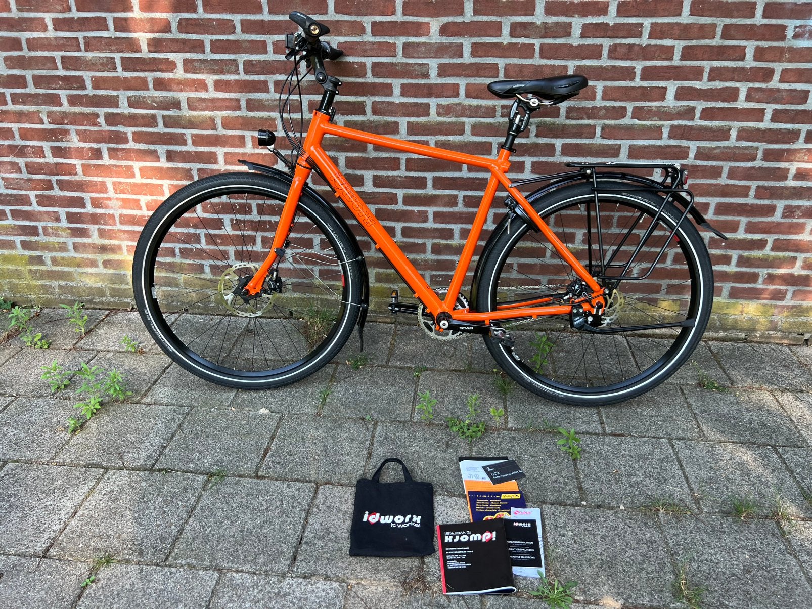 Idworx All Rohler 56cm - Rohloff, XT schijfremmen, Son, 10 tot 15 versnellingen, Zo goed als nieuw, 53 tot 57 cm, Ophalen