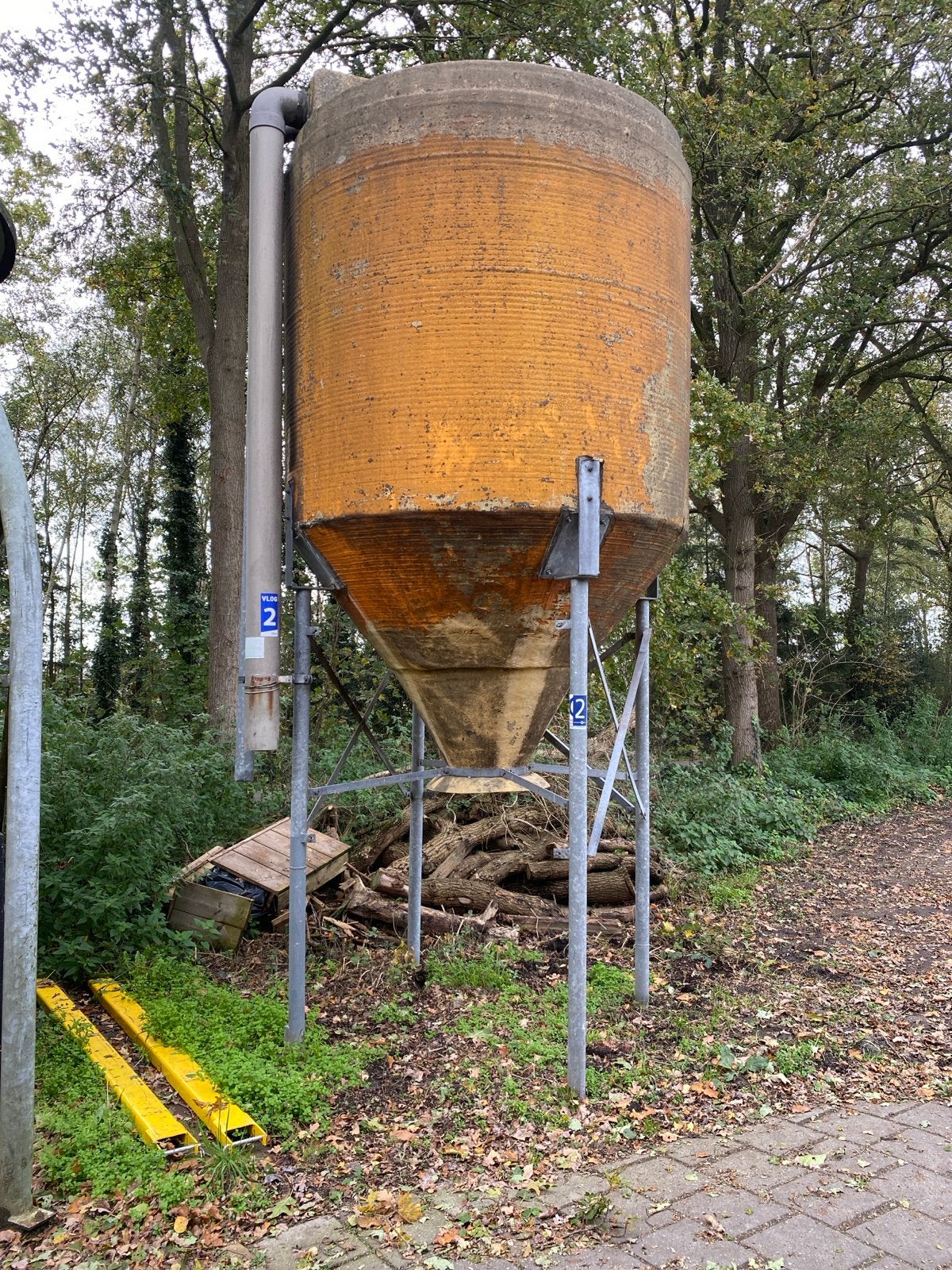 Brok Bulk silo voersilo, Dieren en Toebehoren, Ophalen
