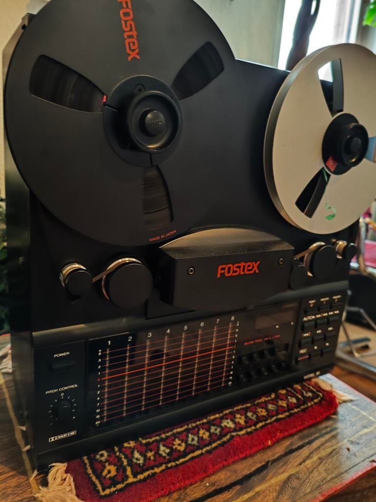 Fostex Model 80 8-Track Bandrecorder, Audio, Tv en Foto, Bandrecorders, Ophalen of Verzenden, Bandrecorder