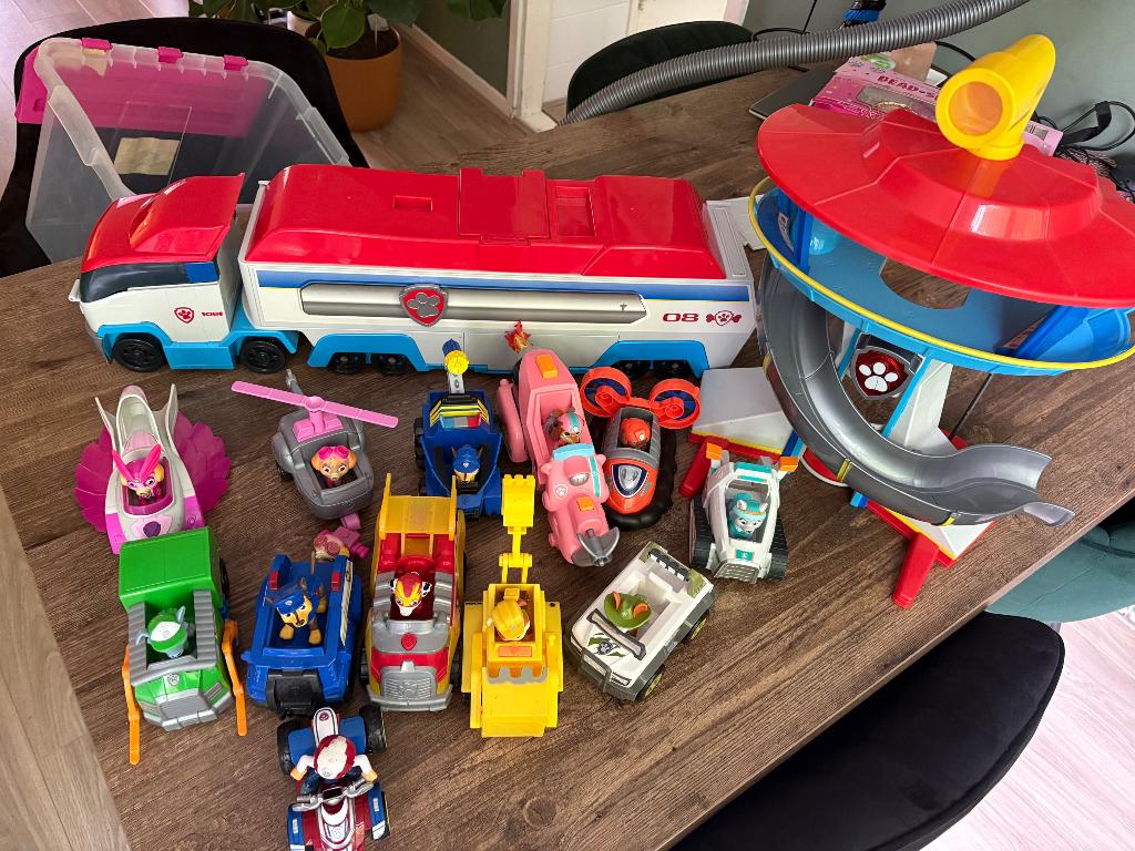 Paw patrol set, Ophalen, Gebruikt