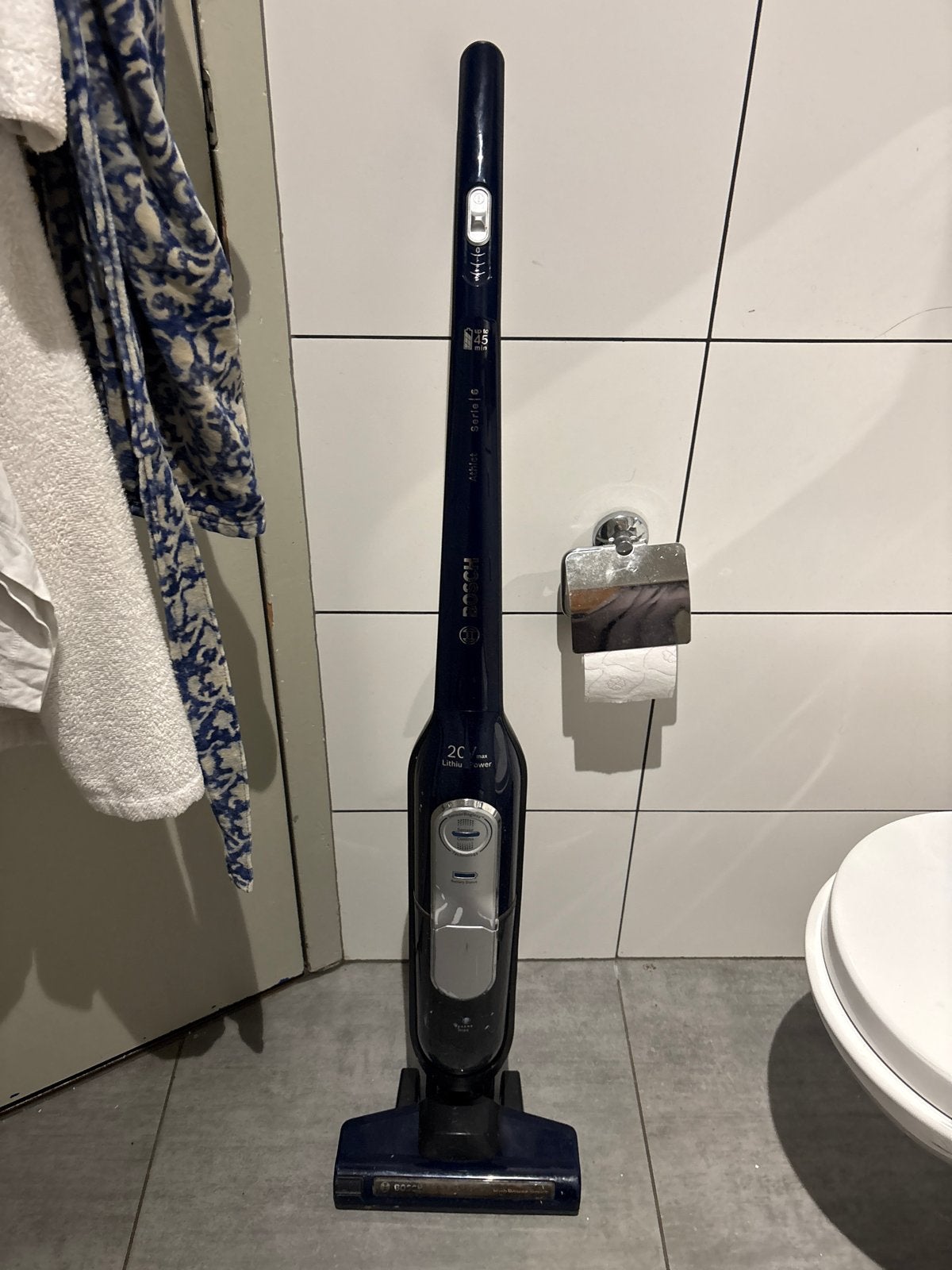 Bosch Athlet Serie 6 Steelstofzuiger - Werkt perfect, Witgoed en Apparatuur, Ophalen, Gebruikt, Bosch, Draadloos