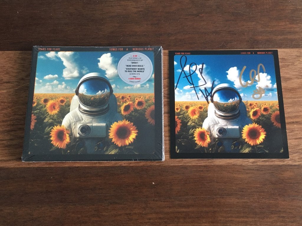 2Cd Tears For Fears Songs For A Nervous Planet GESIGNEERD, Pop, Ophalen of Verzenden, Live-album, Nieuw in verpakking