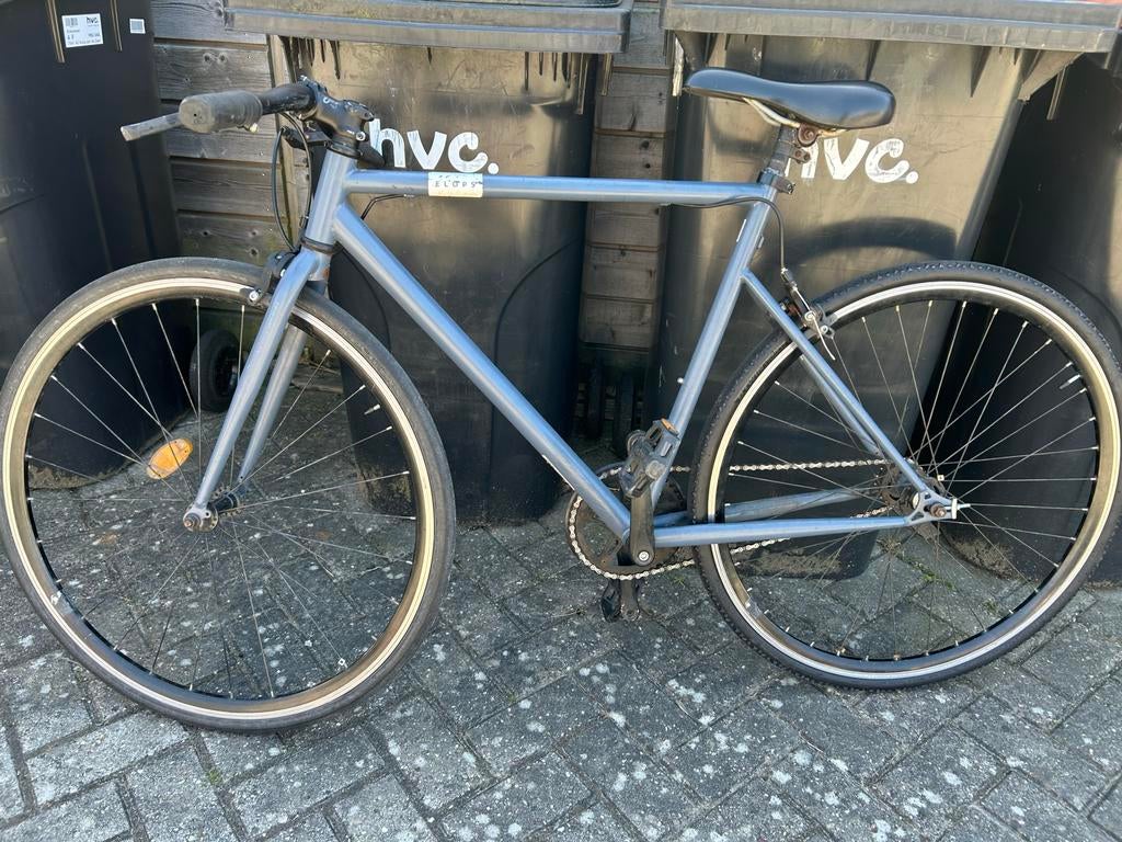 Elops Stadsfiets - Gebruikt maar functioneel, Fietsen en Brommers, Ophalen, Gebruikt, Velgrem, Overige merken