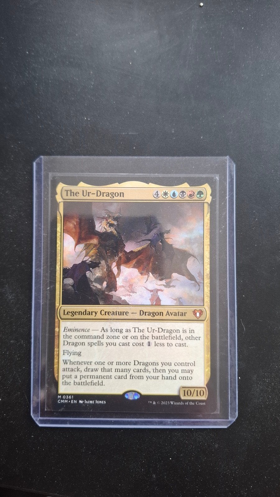 MTG - The Ur-Dragon - NM, Verzenden, Nieuw, Losse kaart