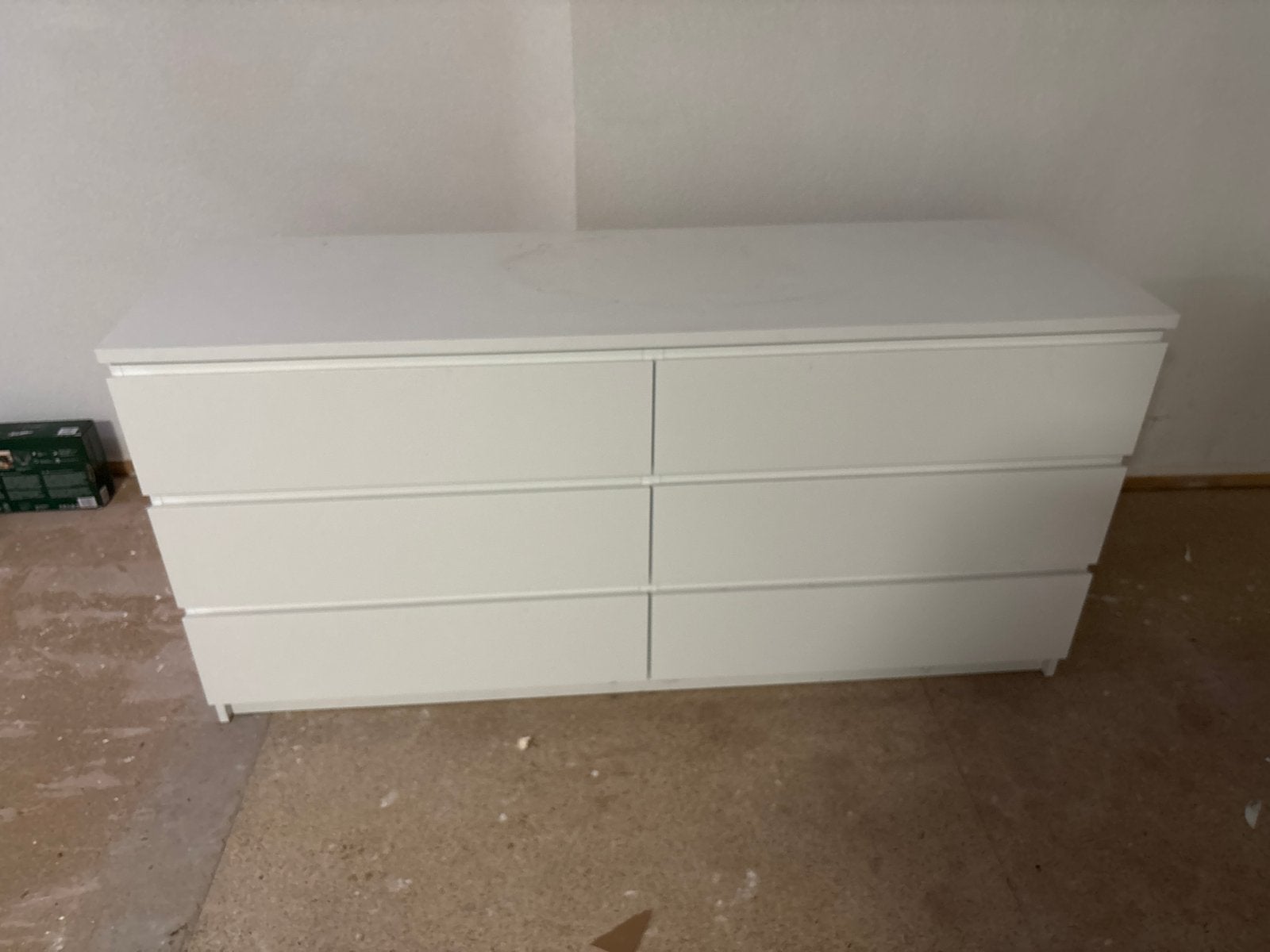 IKEA MALM ladekast met 6 laden - Wit, Ophalen, Gebruikt, 5 laden of meer, 150 tot 200 cm