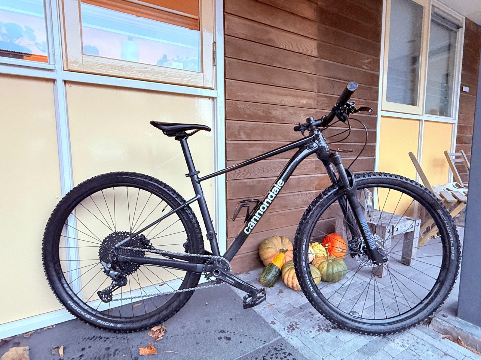 Mtb cannondale trail 3 - maat M - nagenoeg krasvrij, Fietsen en Brommers, Vering, Zo goed als nieuw, Meer dan 20 versnellingen