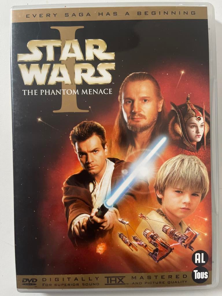 Star Wars Episode I: The Phantom Menace DVD, Vanaf 6 jaar, Ophalen of Verzenden, Zo goed als nieuw, Science Fiction