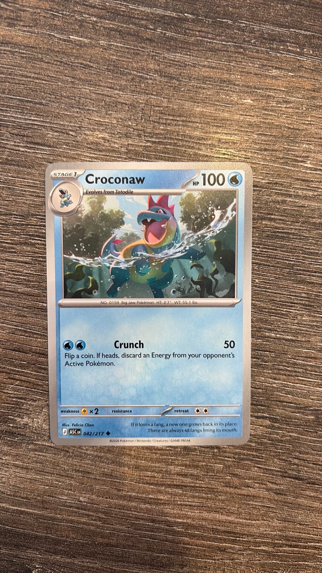 ASC Croconaw 042/217, Ophalen of Verzenden, Zo goed als nieuw