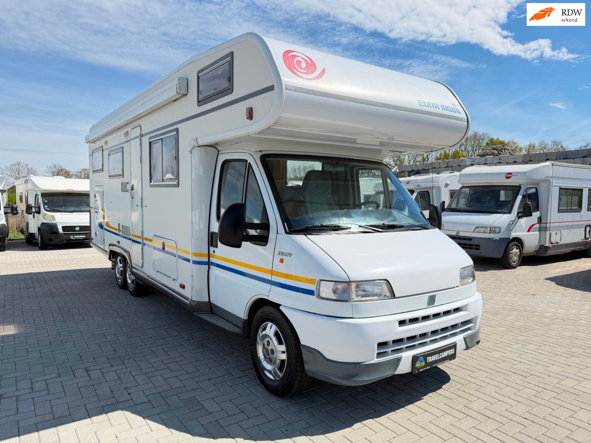 Eura-mobil 790XXL Alkoof - 6 Maanden Garantie - XXL Garage -, Caravans en Kamperen, Campers, 7 tot 8 meter, Bedrijf, Travelcampers@outlook.com