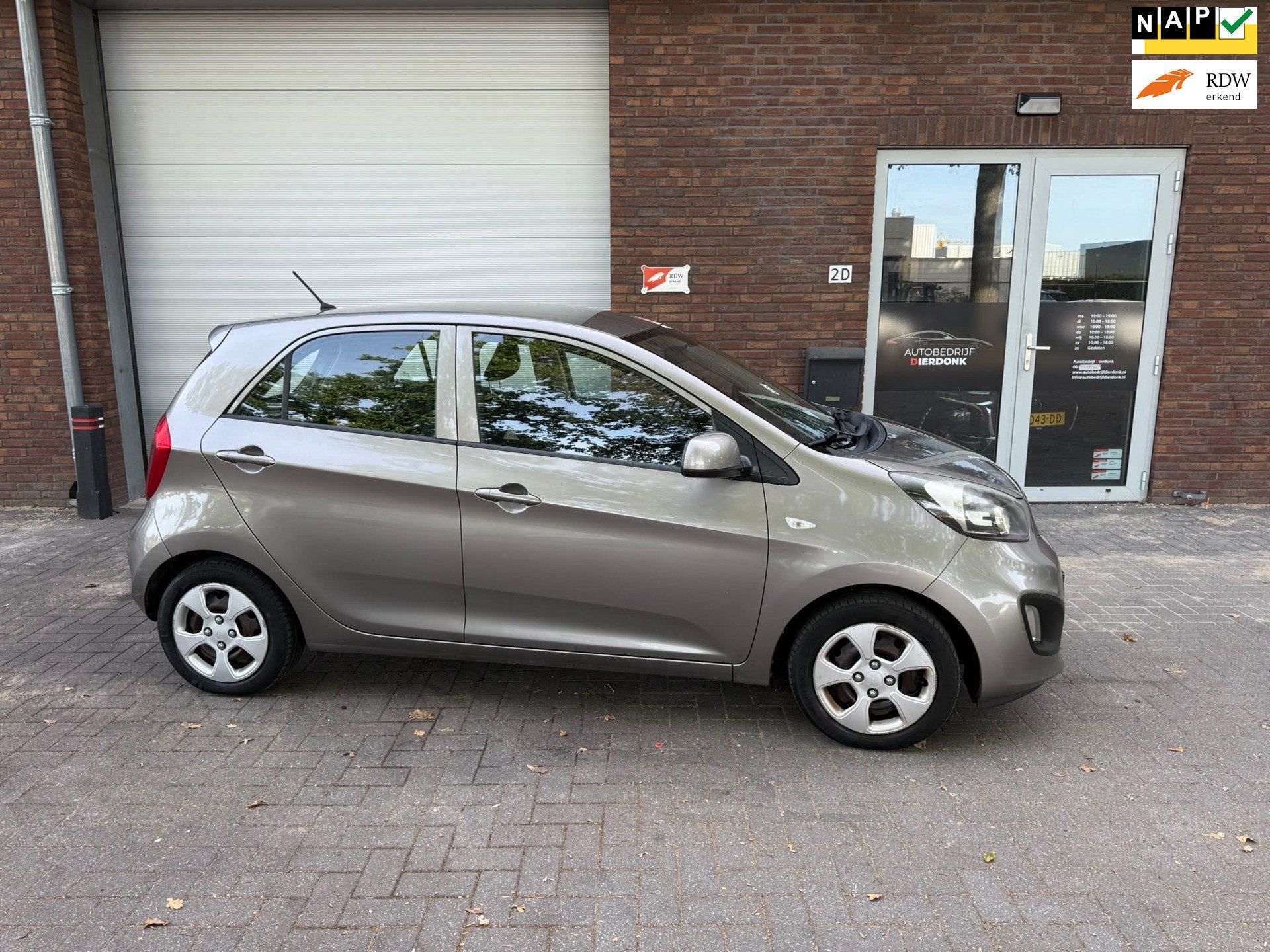 Kia Picanto 1.0 CVVT ISG Comfort Pack|AIRCO|NIEUWE APK, Voorwielaandrijving, Euro 5, Stof, Gebruikt