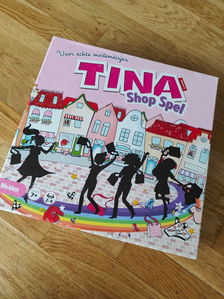 Tina Shop Spel - Voor echte modemeisjes, Hobby en Vrije tijd, Gezelschapsspellen | Bordspellen, Een of twee spelers, Ophalen of Verzenden
